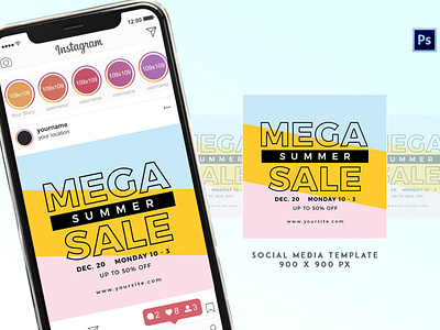 Social Media Promotion Template advertisement advertising branding business business flyer corporate corporate business flyer design flyer flyer design