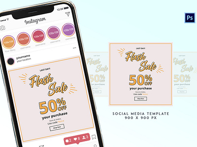 Social Media Promotion Template advertisement advertising branding business business flyer corporate corporate business flyer design flyer flyer design