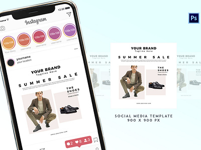 Social Media Promotion Template