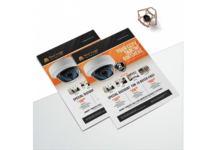 Product Flyer CCTV Promotion advertisement advertising branding business business flyer corporate corporate business flyer design flyer flyer design