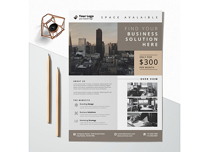 Printable Corporate Flyer Template advertisement advertising branding business business flyer corporate corporate business flyer design flyer flyer design