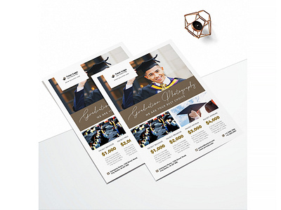 Printable Price Guide Graduation Photograph Flyer