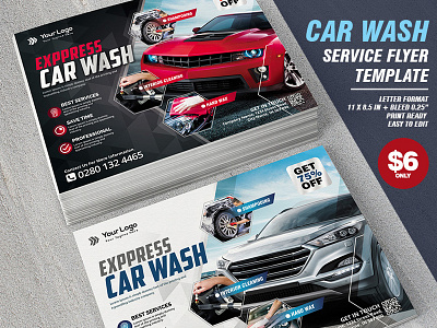 Car Wash Flyer Template auto show automobile brochure template business car car care car mats car wash care clean commercial corporate business flyer dash flyer design interior and exterior cleaning mehanic modified motors oil professional flyer