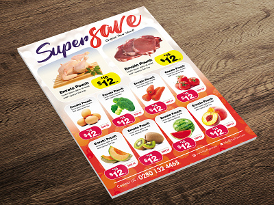 Supermarket Promotion Flyer