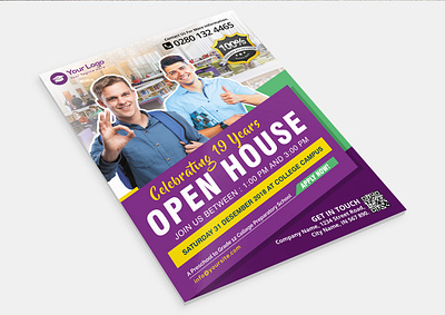 Business College Flyer advertisement advertising agency back to school banner ads branding brochure template business clean college basketball college flyer commercial corporate corporate business flyer education flyer flyer illustration logo school flyer vector