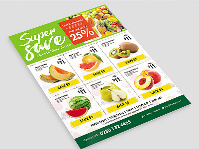 Supermarket Promotion Flyer