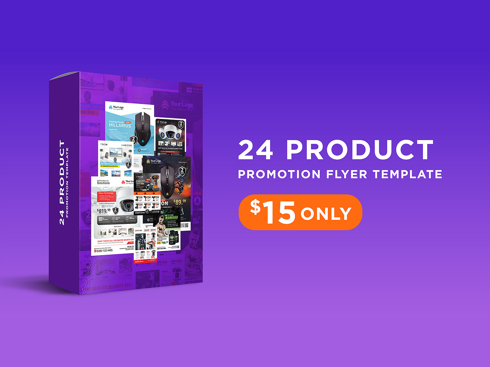 Dribbble - Product Promotion Flyer Pack.jpg by Muhammad irvan