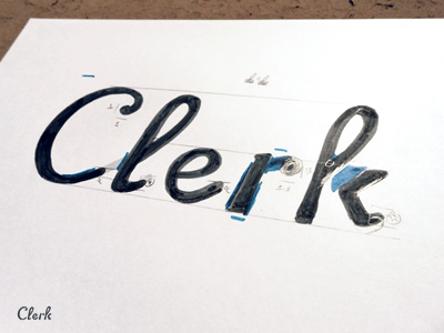 Typography sketch