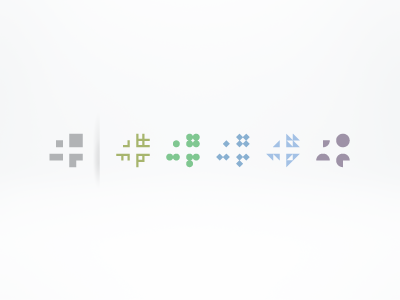 Graphic Elements branding icons sub brands