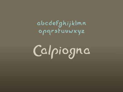 Calpiogna font type typeface typography
