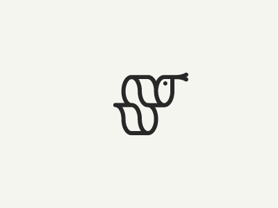 Snake animal brand branding icon identity logo process symbol