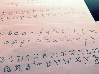 Venoge font sketches cursive font script type typeface typography