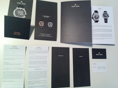 Horological collateral collateral font made modern print serif stationery swiss type typeface typography watch