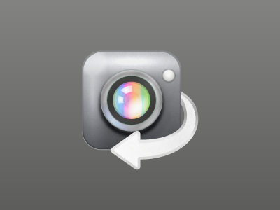 Picture + reply app icon logo