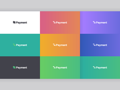Payment branding branding color design grid icon identity logo