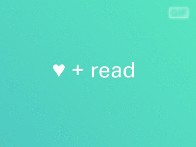 ♥ + read