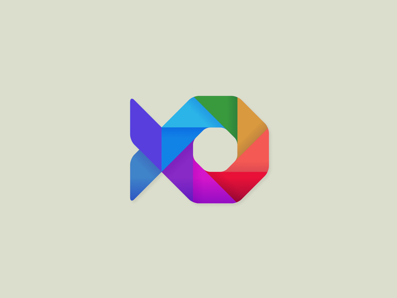 Fish & Aperture brand branding color design icon identity illustration logo