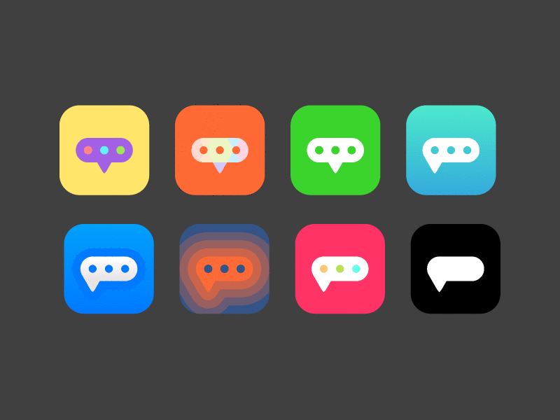 chat icon gif