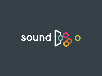 Sound animated audio circle grid logo process sound wip