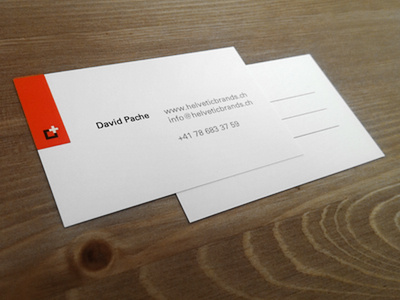 Business card collateral print stationery