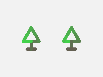 Tree logo branding color icon identity logo minimalism