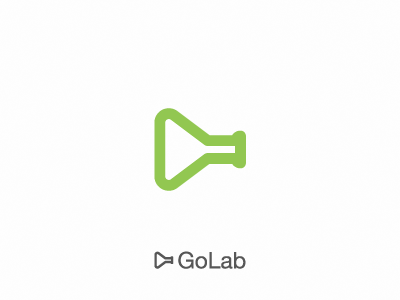 GoLab brand branding icon identity logo science