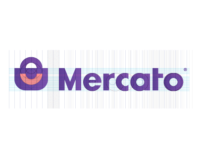 Mercato logo animation branding custom font grid handmade identity logo print sans serif sketch typeface typography work in progress