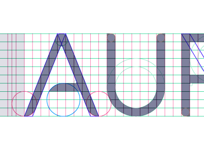 Auroratype (Animation) brand branding custom icon identity logo typography