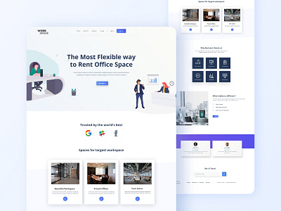 Workspace Landing Page