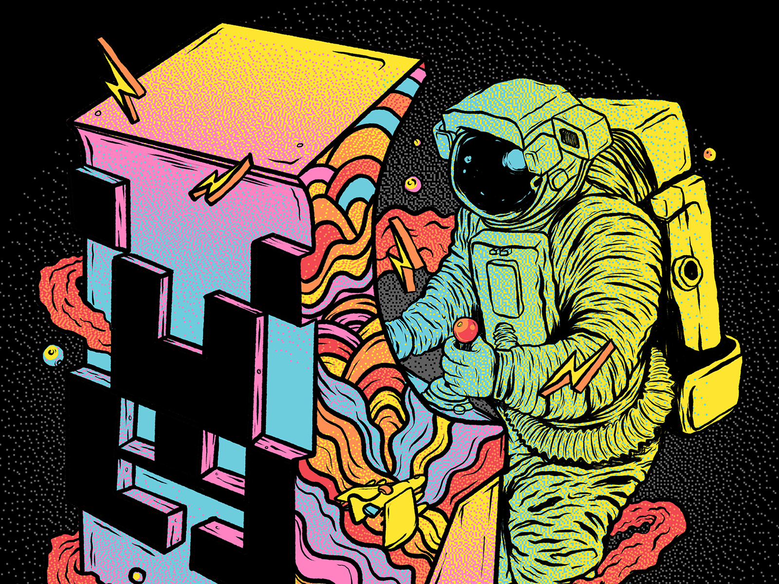 Space Arcade by Rahul Jha on Dribbble