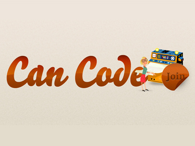 Can Code brand logo type