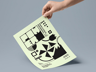 Power - Changing Directions design illustration print