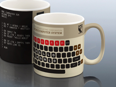 Hello World BBC Micro Mug bbd design mug product