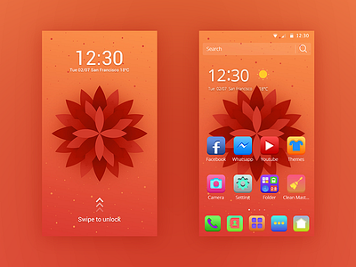 Ios Style App Design Icons android app design flat icons ios ipad iphone launcher simple soft background theme ui
