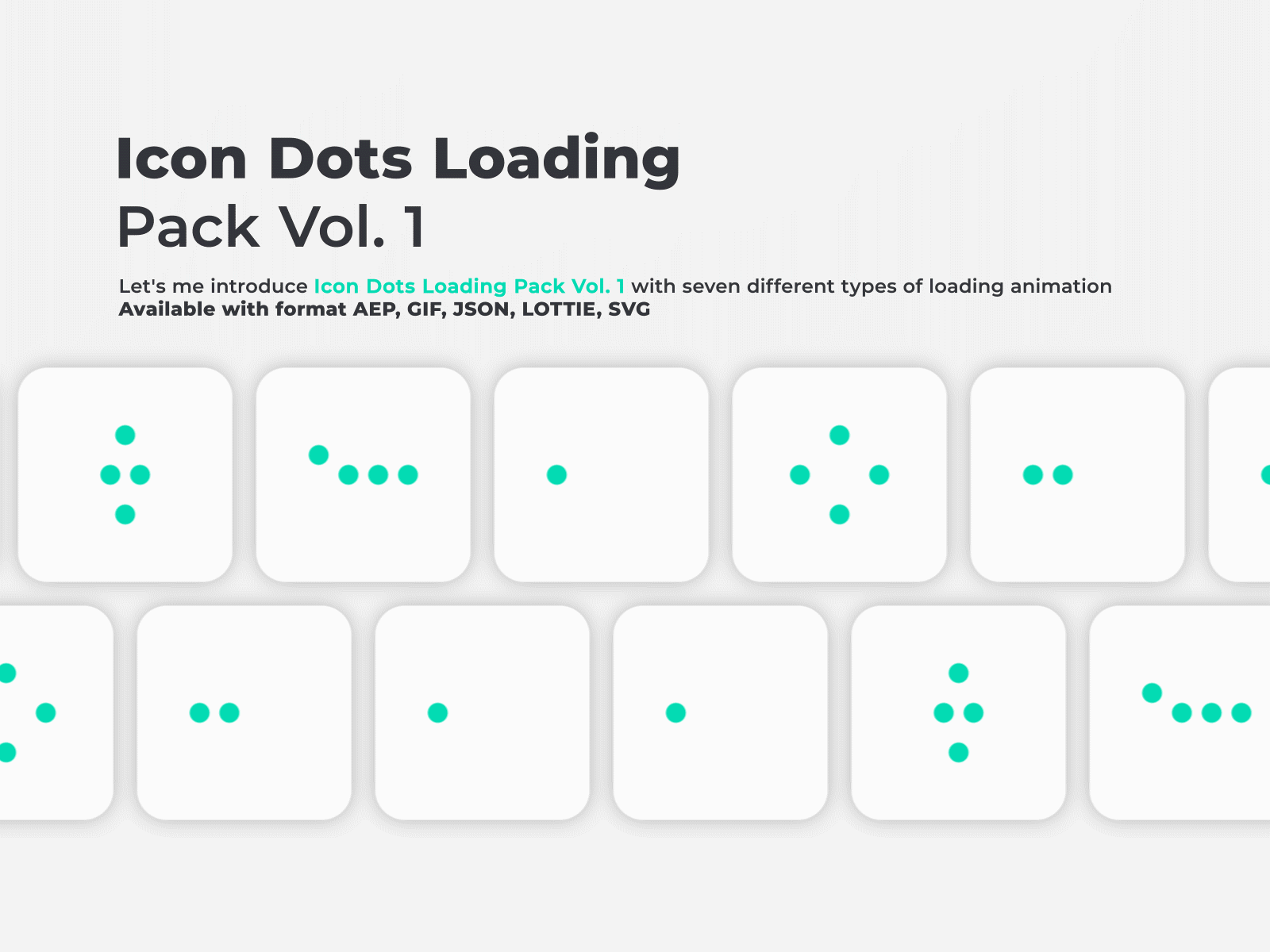 Lottie Files (Icon Loading Pack Vol. 1) adobe animation bundling canva design dots download figma icon iconscout illustration loader loading lottie lottie files motion graphics pack subscribe user experience user interface