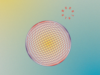 Moontalk REDUX grid illustration laurel halo moontalk music music album poster single