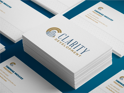 Clarity Development Logo Concept branding design identity logo omaha