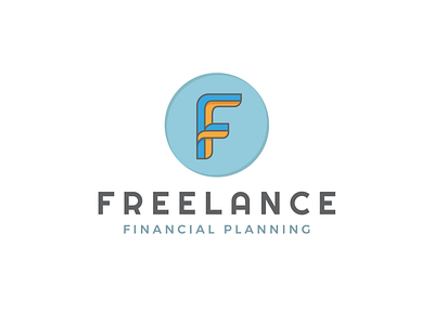Freelance Financial Planning Logo branding design identity logo omaha