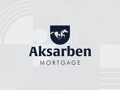 Aksarben Mortgage Logo Design