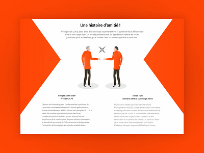 Alinea by Luxia Promo Website collaboration custom french illustration promo ui ux vector web website
