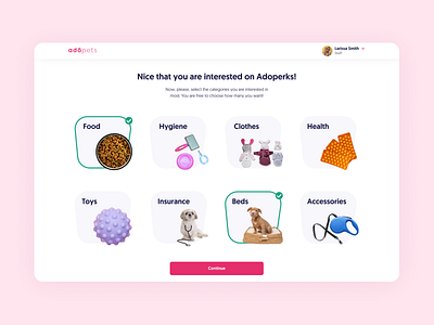 Adoperks adoption animal benefits branding brasil cat design dog dribbble graphic design icon illustration landing page pet shot startup typography ui ux web