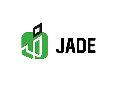 Jade finance identity jade logo logo design sign