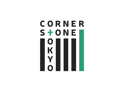 Cornerstone Tokyo Logo brand church cornerstone cst identity logo tokyo