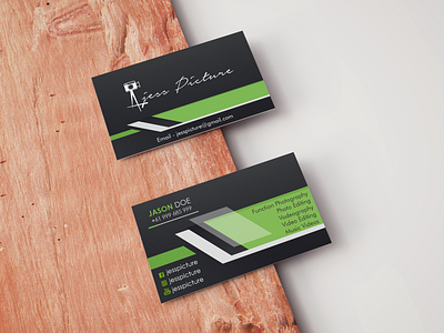 Photo Studio Business Card branding business card design graphic designer logo photography photography logo studio typography vector