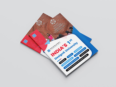 DesignX University Brochure branding brochure design graphic design graphic designer ui ux
