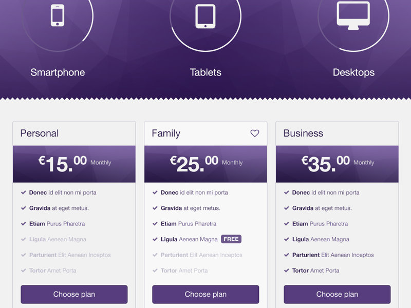 Bootstrap Pricing WIP labels tags stats charts shop mockup freebie psd bootstrap pricing store online