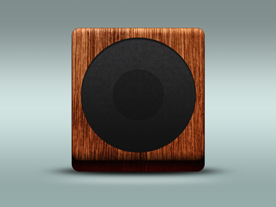 Wooden Icon Speaker