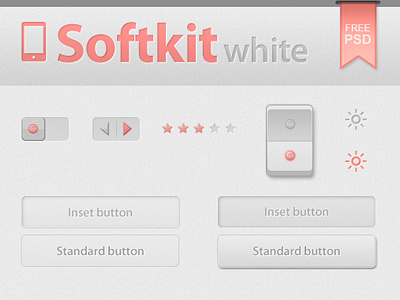 Softkit white extension kit audio knobs pink soft softpad ui user interfaces