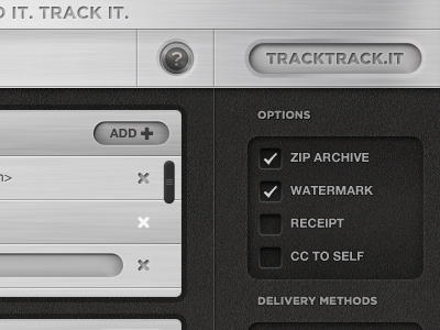Track Track Desktop App app audio osx tracktrack