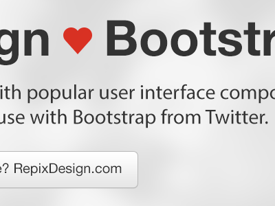 Bootstrap V2 bootstrap css3 freebie html5 ui webdesign